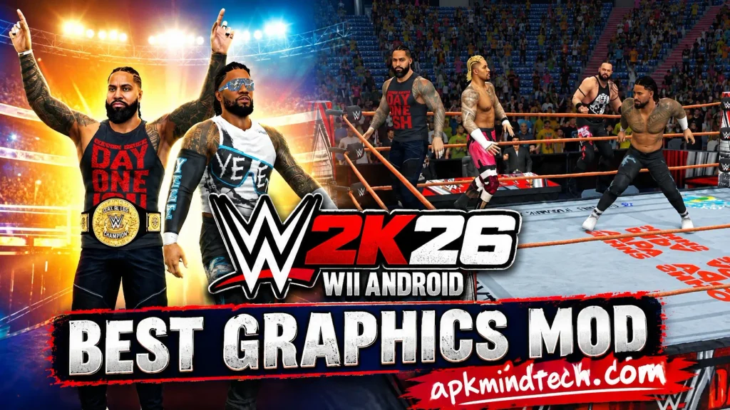 WWE 2K26 MOD APK latest android version