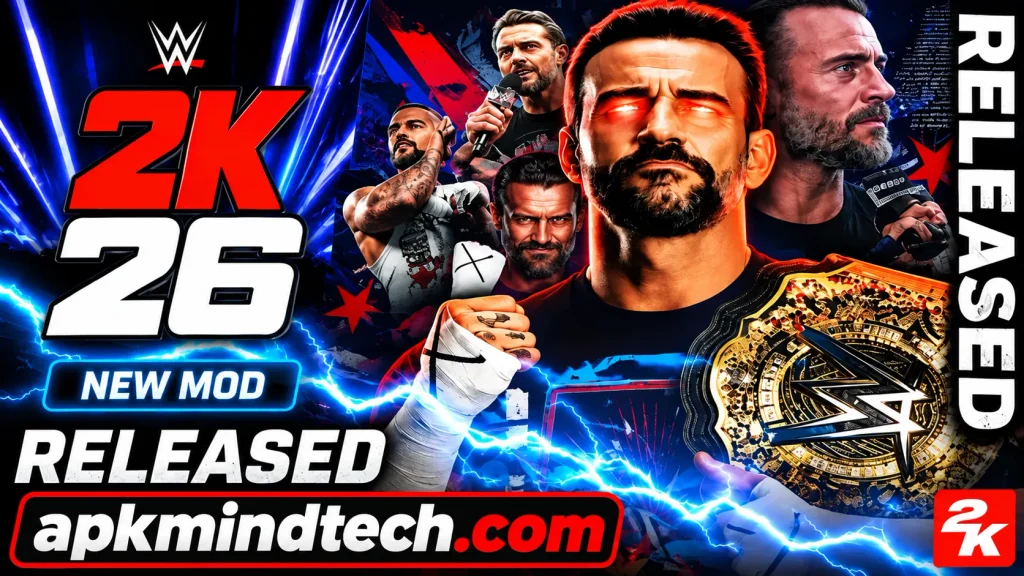WWE 2K26 MOD APK free android version 