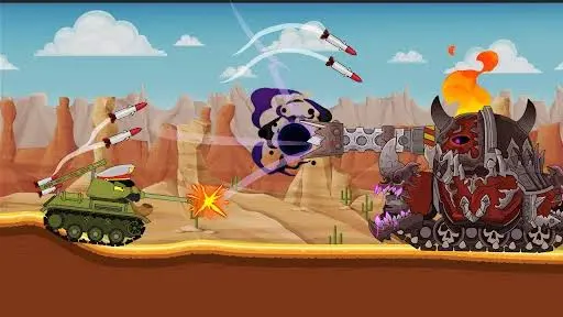 Tank Busters Cannon Battle MOD APK download for android