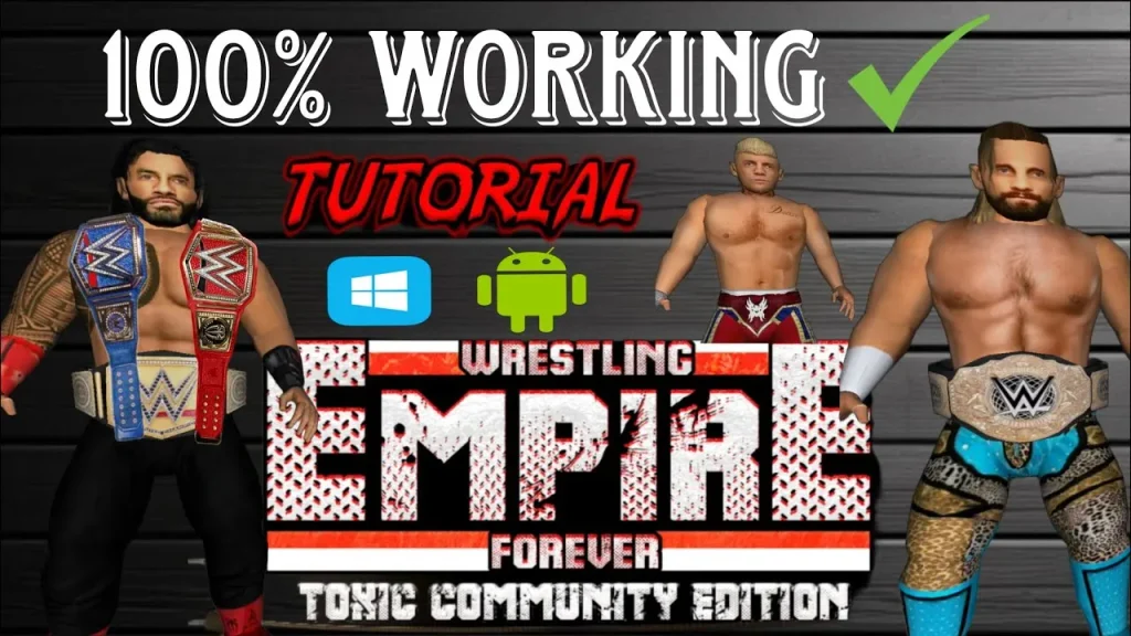 Wrestling Empire Forever MOD APK  free download