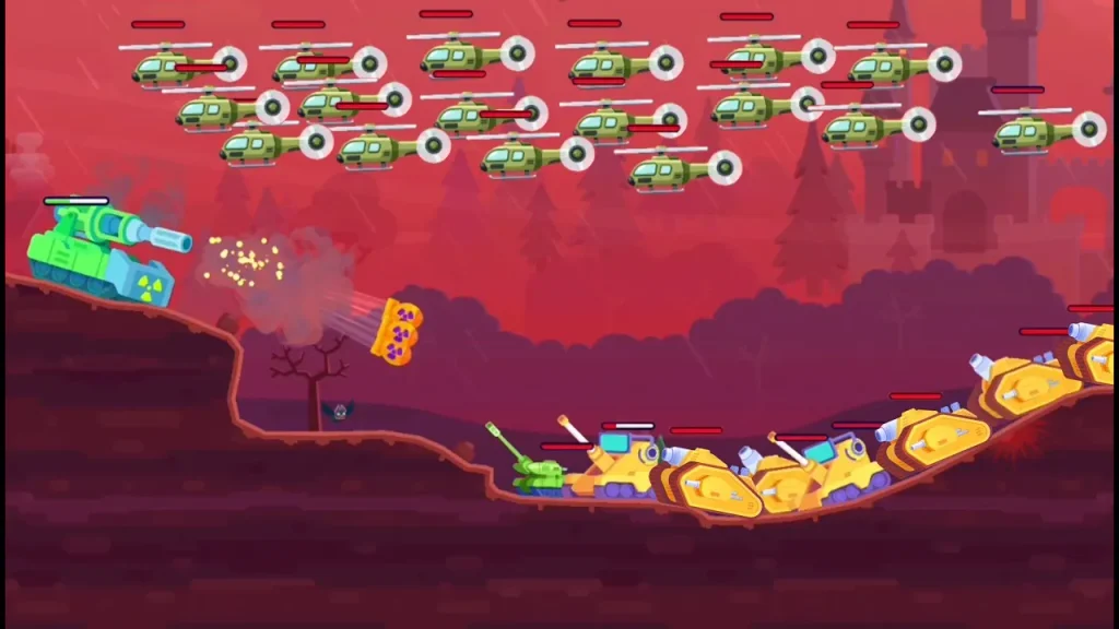 Tank Busters Cannon Battle MOD APK download latest version for free